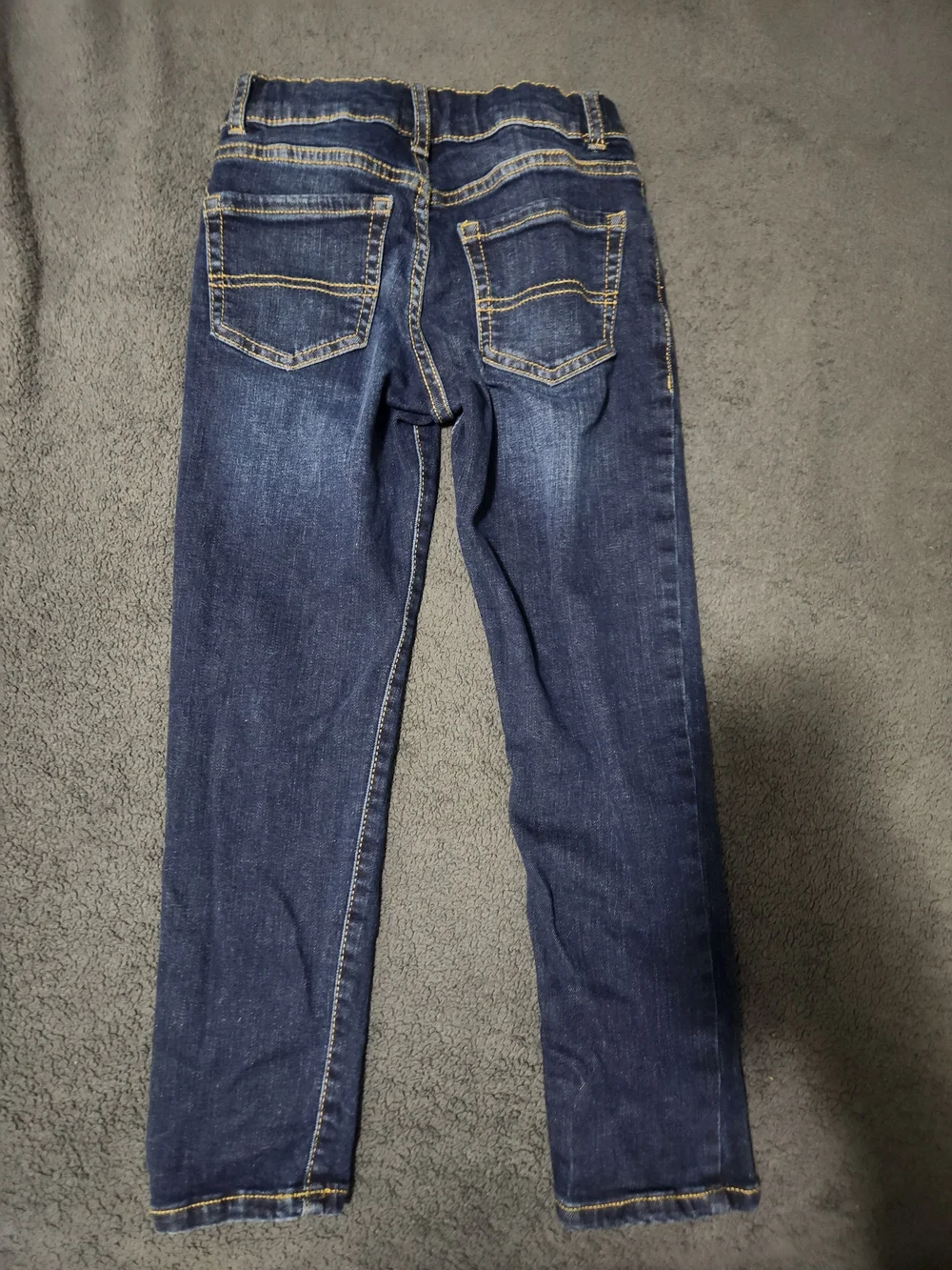 The Children's Place Boys' Blue Skinny Jeans - Washed Indigo